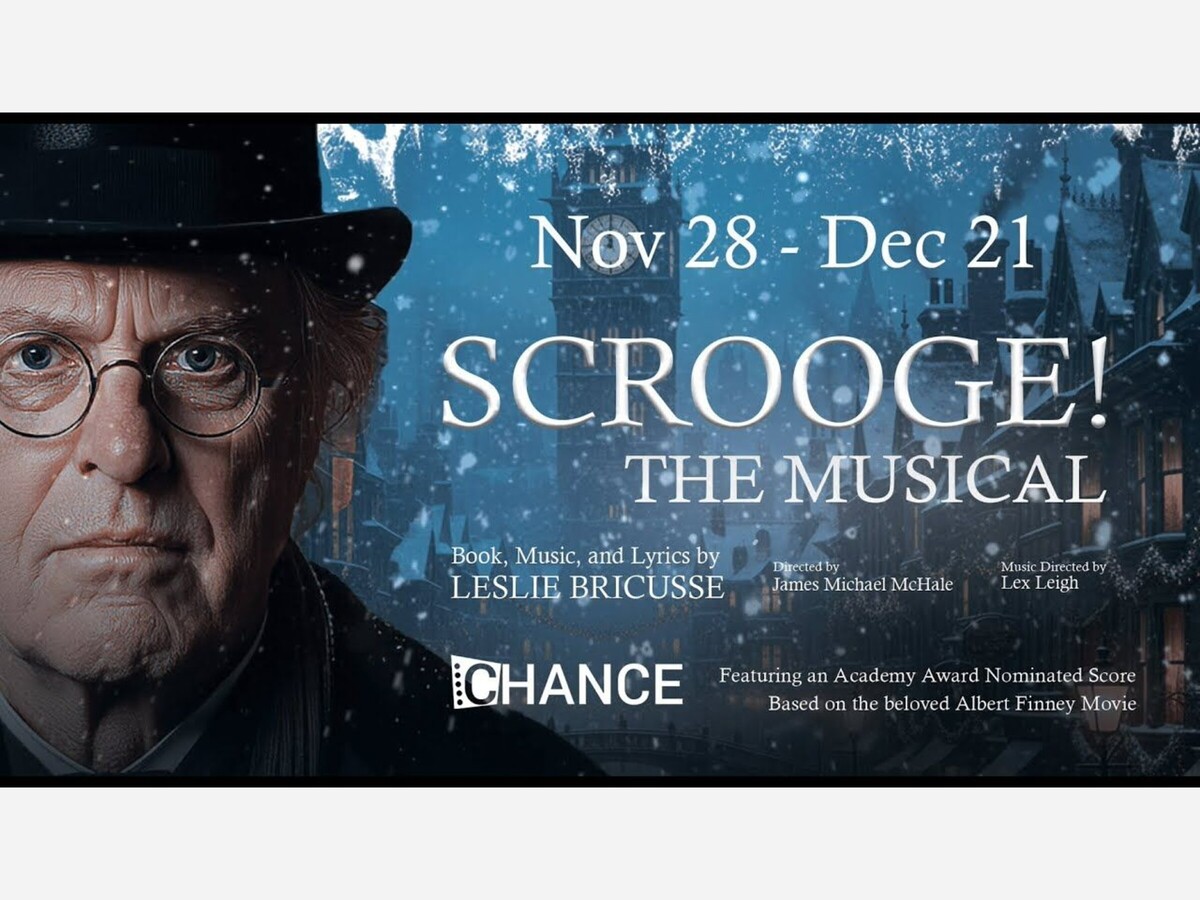 Scrooge! The Musical | Chance Theatre | Nov 28 - Dec 21 (Photo Gallery and Trailer!)