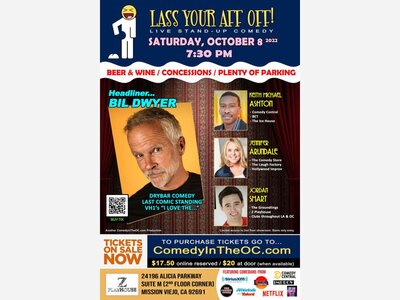 Lass Your Aff Off! featuring Bill Dwyer | Z Playhouse | Oct 8