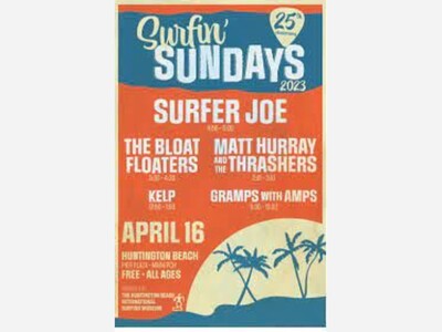 Surfin' Sundays Free Concerts | Huntington Beach Pier | Sep 23 & 24