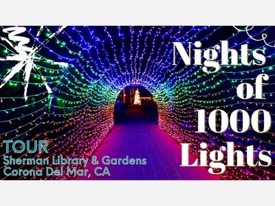 Night of a 1000 Lights | Sherman Library & Gardens | Dec 6 - 22