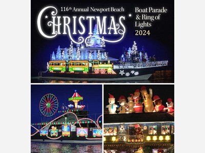 Newport Beach Christmas Boat Parade | Newport Beach Harbor | Dec 18 - 22