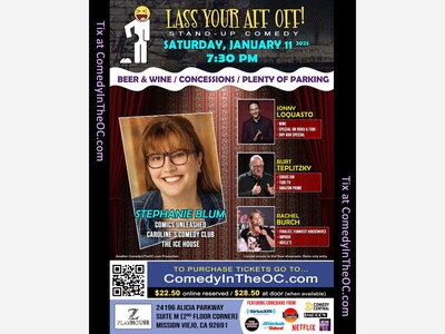 Lass Your Aff Off Comedy Show | Z Playhouse | Jan 11 