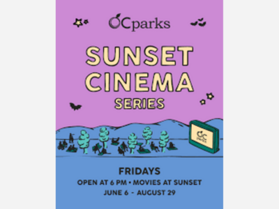 OC Parks Sunset Cinema Series | Various OC Parks | Jun 6 - Aug 29 (12 MOVIES!)  