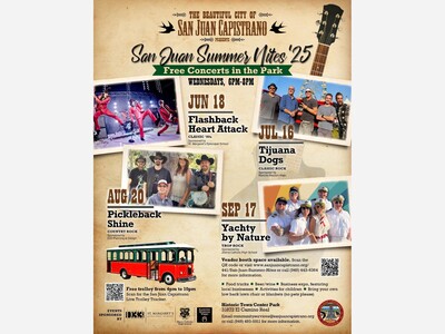 San Juan Summer Nites '25 | Historic Town Center Park | Jun 18 - Sep 17 
