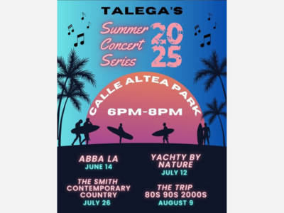 Talega Summer Concert Series | Altea Park | Jun 14 - Aug 9 