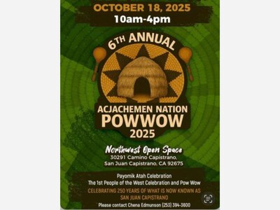 Pow Wow San Juan Capistrano | SJC Northwest Open Space | Oct 18 (10 am - 4 pm)