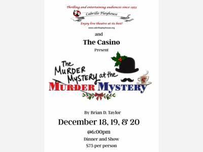 The Murder Mystery at The Murder Mystery | The Casino | Dec 18-20