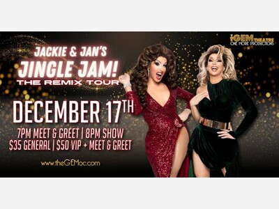 Jackie & Jan's Jingle Jam: The Remix Tour | The Gem Theatre |  Dec 17