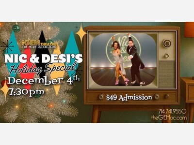 Nic & Desi's Holiday Special | The Gem Theatre | Dec 4