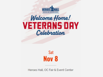 Veteran's Day Celebration | OC Fairgrounds | Nov 8