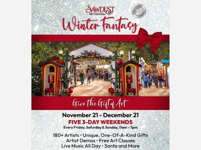 Winter Fantasy | Sawdust Festival Grounds | Through Dec 21
