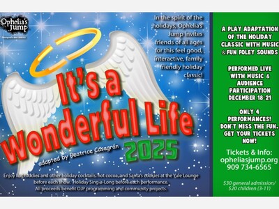 It’s A Wonderful Life 2025 | Ophelia’s Jump Theatre | Dec 18 - 21