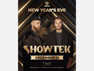 Showtek OC New Year’s Eve Party | TIME Nightclub/Costa Mesa | New Year's Eve