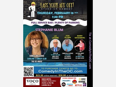 Lass Your Aff Off | Voco Hotel, Laguna Hills | Feb 19