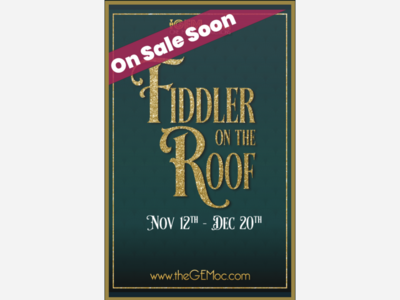 Fiddler On The Roof | The Gem | Nov 12 - Dec 20   