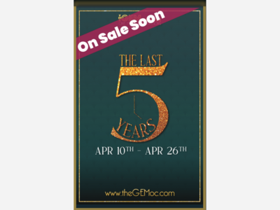 The Last Five Years | The Gem | Apr 10 - 26   