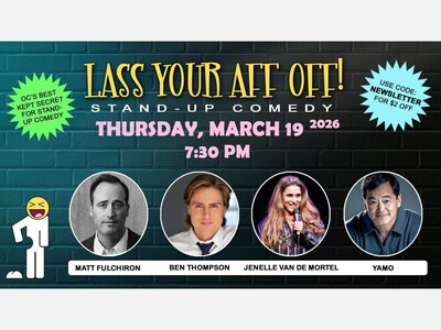 Lass Your Aff Off | VOCO Hotel/Laguna Hills | Mar 19