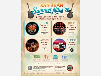 San Juan Summer Nites | Historic Town Center Park | Jun 17 - Sep 16