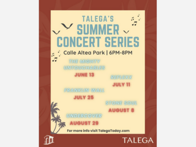 Talega Summer Concert Series | Calle Altea Park | Jun 13 - Aug 29