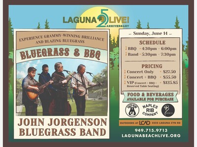 Bluegrass & BBQ | Laguna College of Art & Design | Jun 14