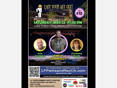 Lass Your Aff Off Comedy Show | Lake Forest Performing Arts Center | May 23