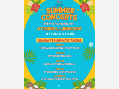 Aliso Viejo Summer Concerts in the Park | Grand Park | Jun7 - Aug 9