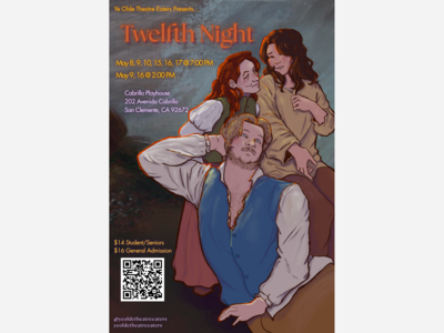 Twelfth Night | Cabrillo Playhouse | May 8 - 17