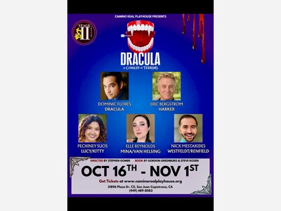 Dracula, A Comedy of Terrors | Camino Real Playhouse | Oct 16 - Nov 1  (PHOTO GALLERY!)