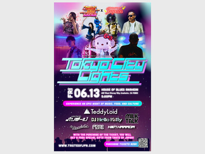 Tokyo City Lights Collaborates with Taste of Japan at House of Blues Anaheim
