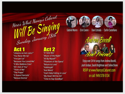 A Musical Salute to Andrea Bocelli